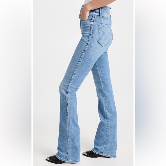 MOTHER denim High Waisted Smokin’ Double Heel Jeans - Picture 4 of 6